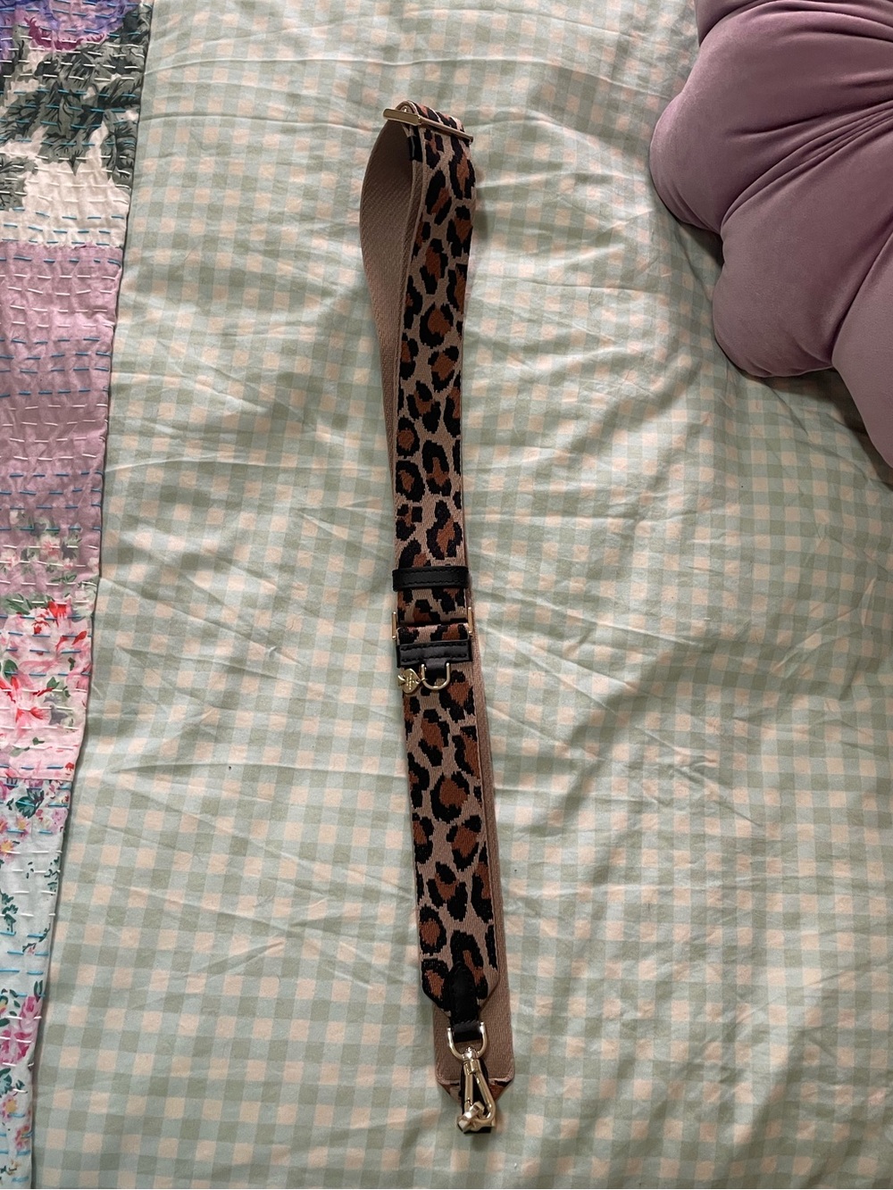 NWOT Kate Spade Leopard/Cheetah Bag Crossbody Strap - Picture 2 of 4